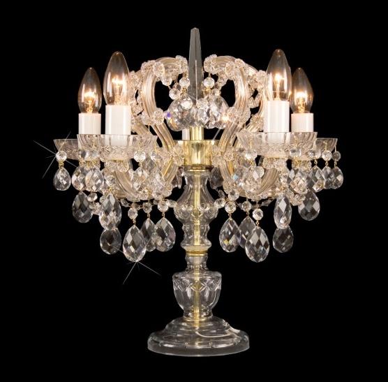 Veioza cristal Bohemia Maria Theresa S34 001/05/1, corpuri de iluminat, lustre